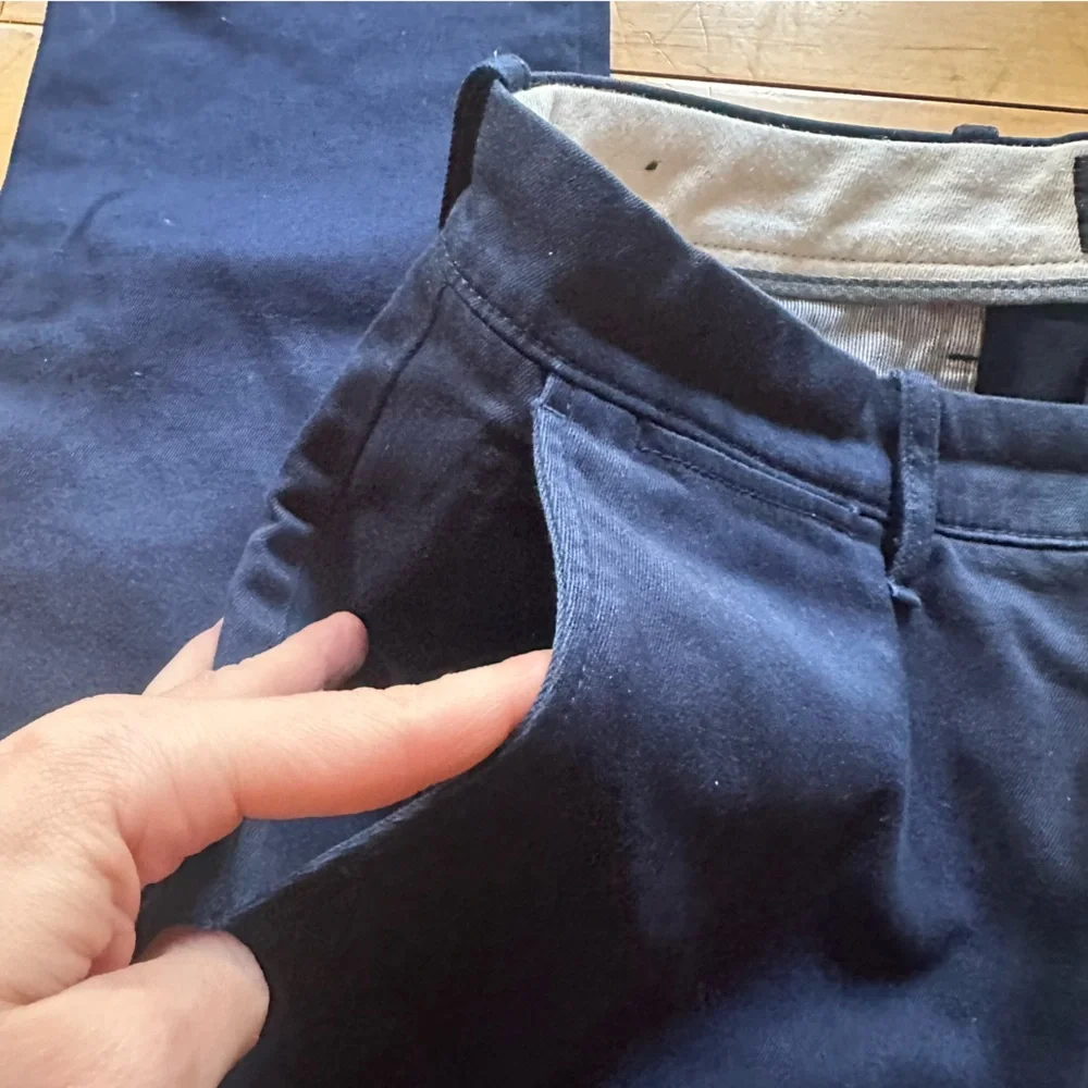 💜 J. Crew Navy Stretch 484 Slim Fit Chino Pant (W28 L32)